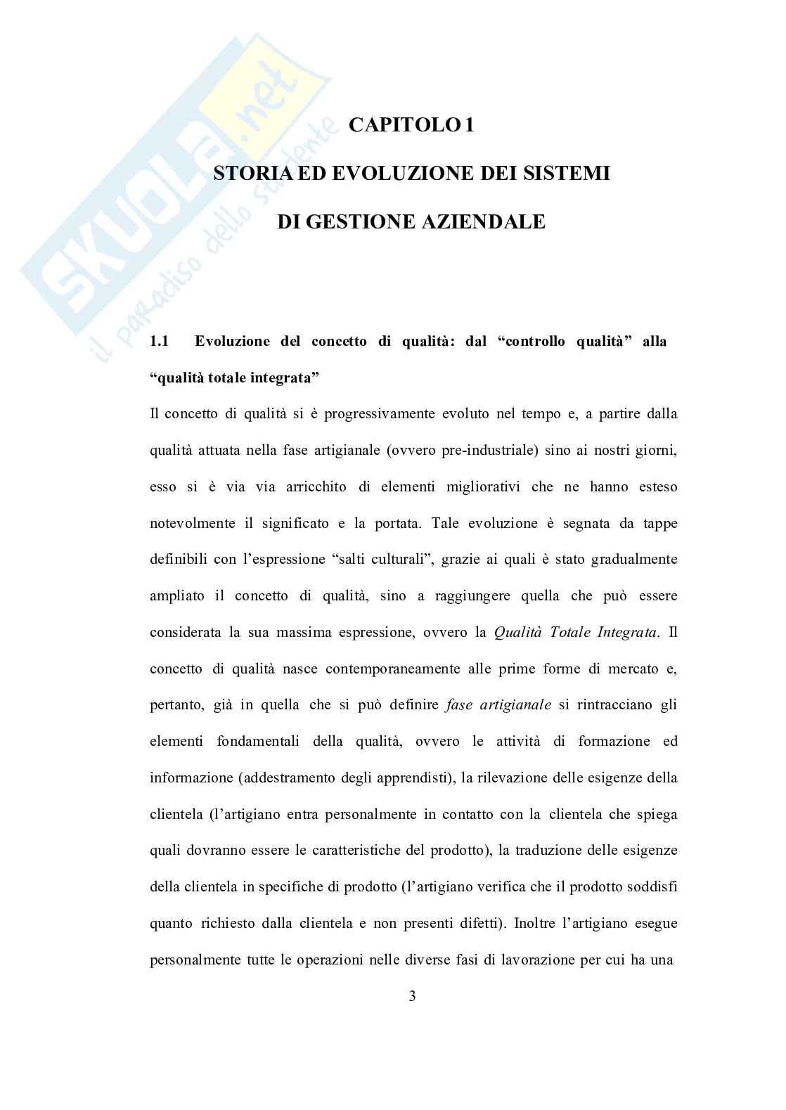 Integrazione dei sistemi di gestione aziendale: opportunità di miglioramento per le aziende turistiche Pag. 6