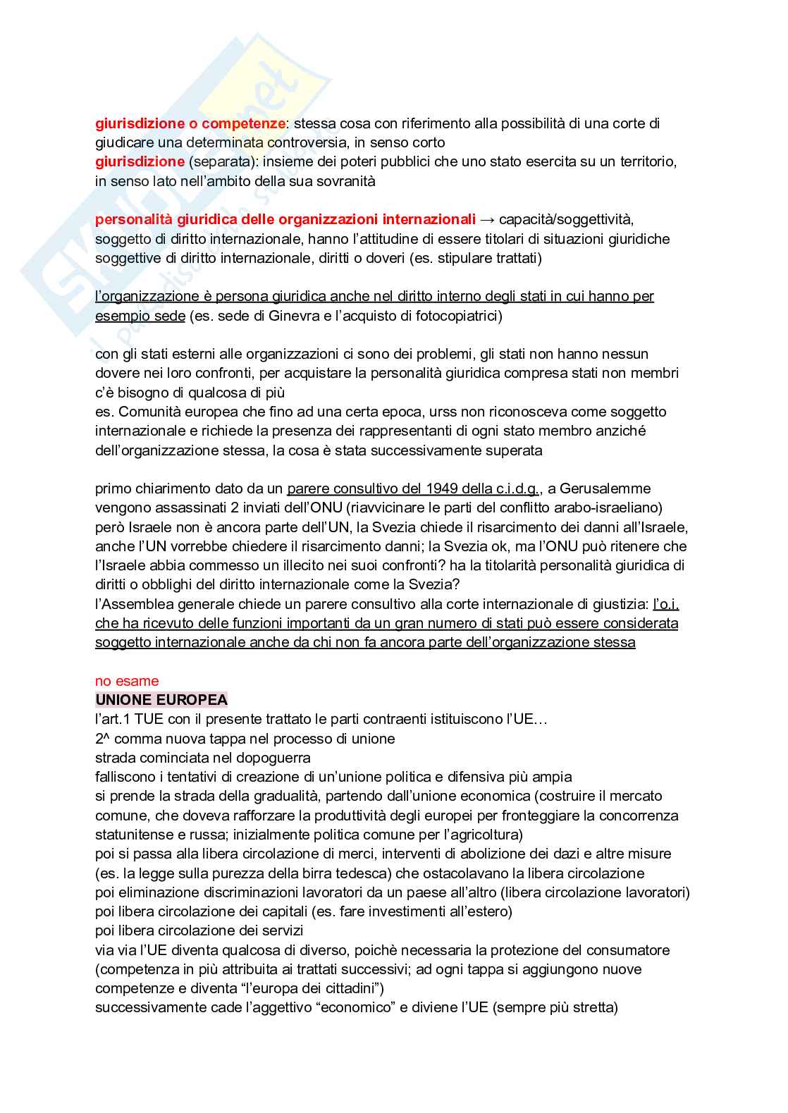 Appunti di Diritto internazionale Pag. 11