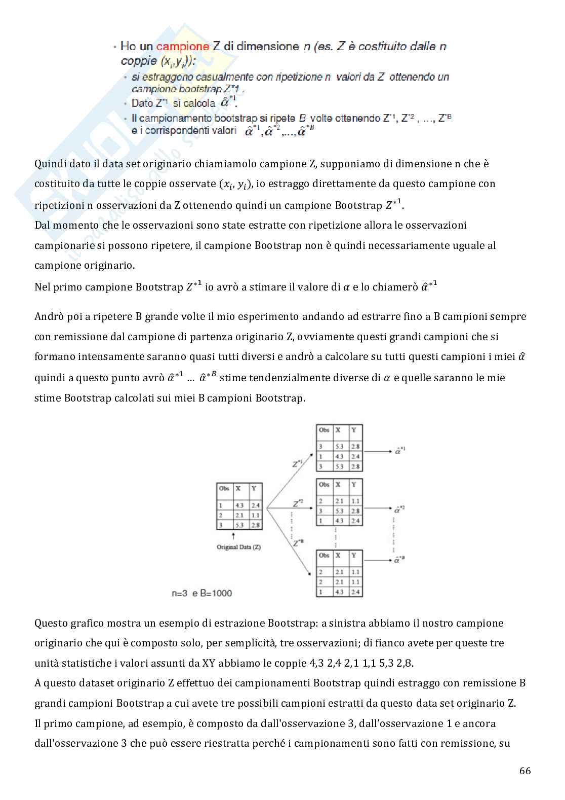 Statistical learning, appunti di teoria completa, prof. Osmetti Pag. 66