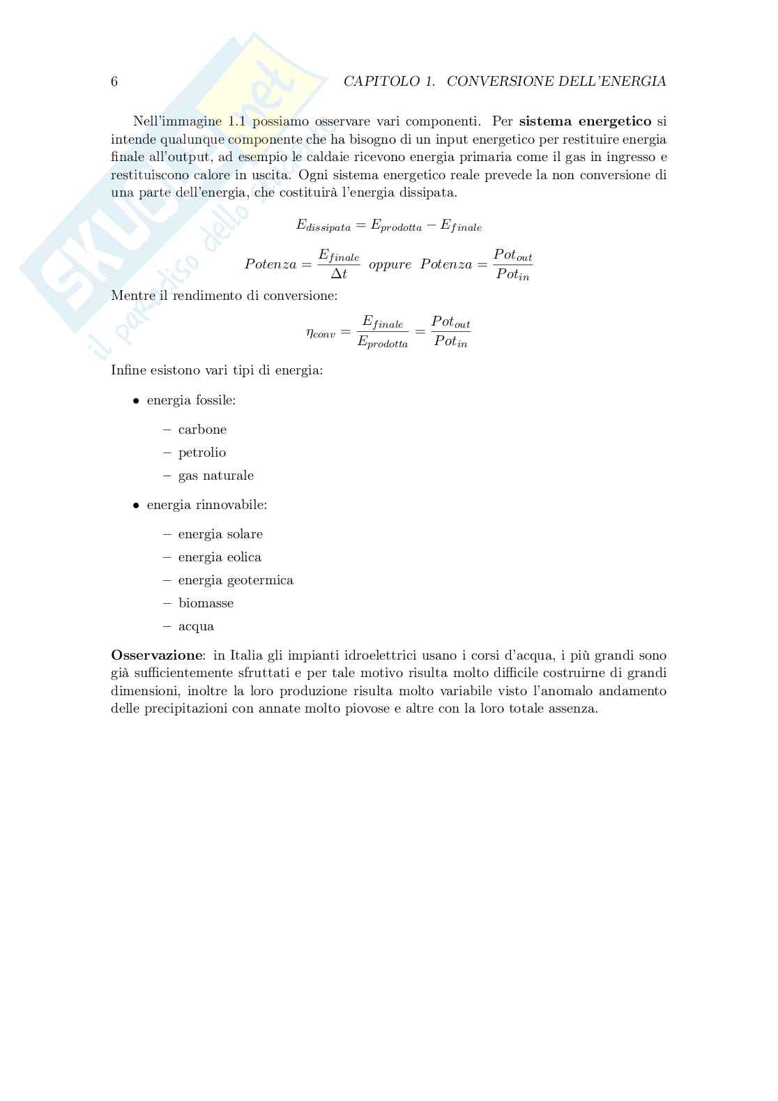 Sistemi energetici Pag. 6