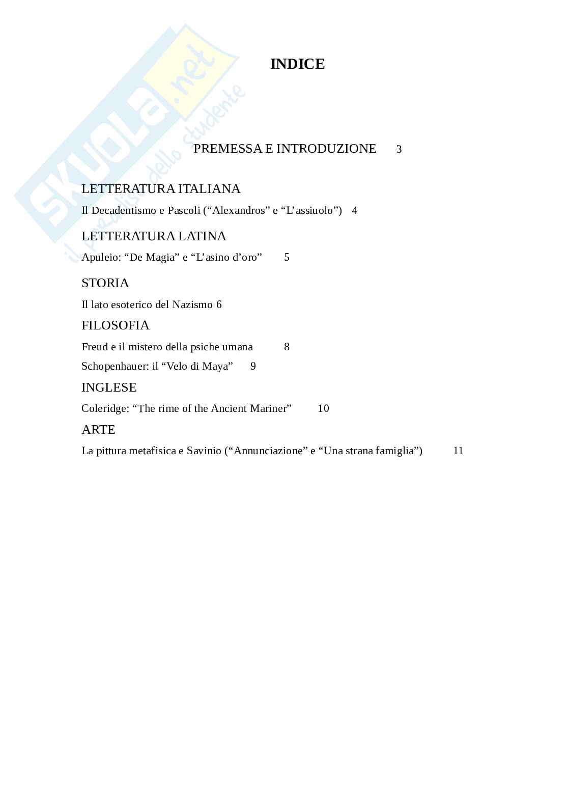 Tesina sul Fascino del Mistero Pag. 2