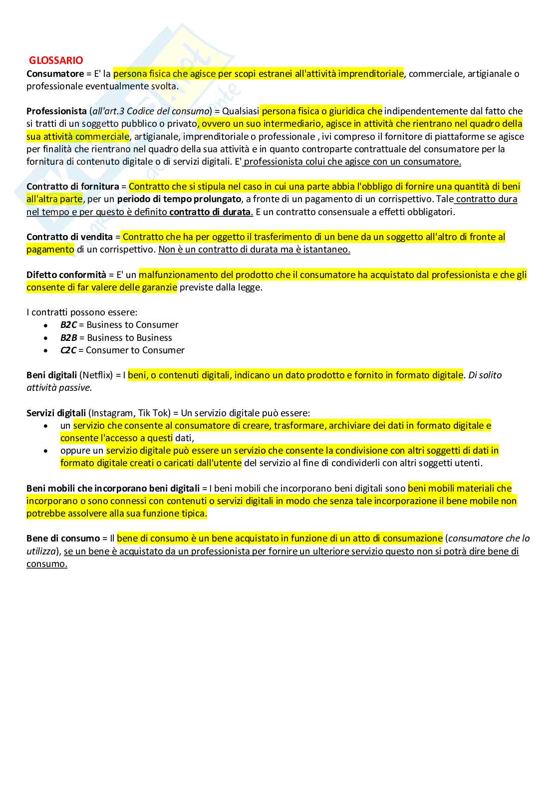 Appunti di Mercati digitali Pag. 1