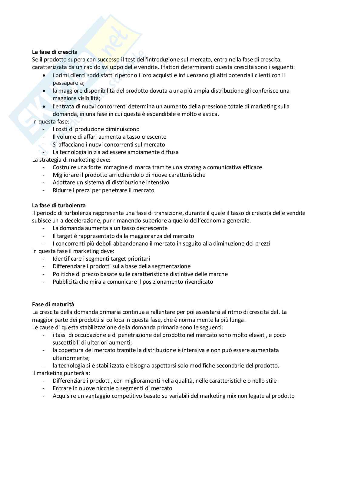 Riassunto esame Marketing, Prof. Sansone Marcello, libro consigliato Market-driven management - Marketing strategico e operativo, Jean-Jacques Lambin Pag. 41