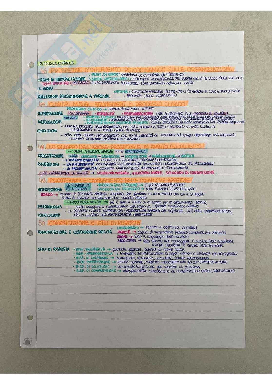 Appunti Psicologia dinamica Pag. 11