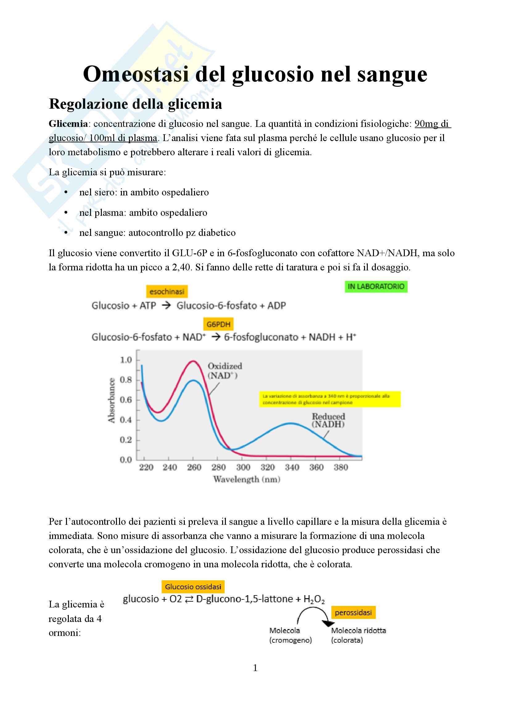 Biochimica sistematica umana Pag. 1