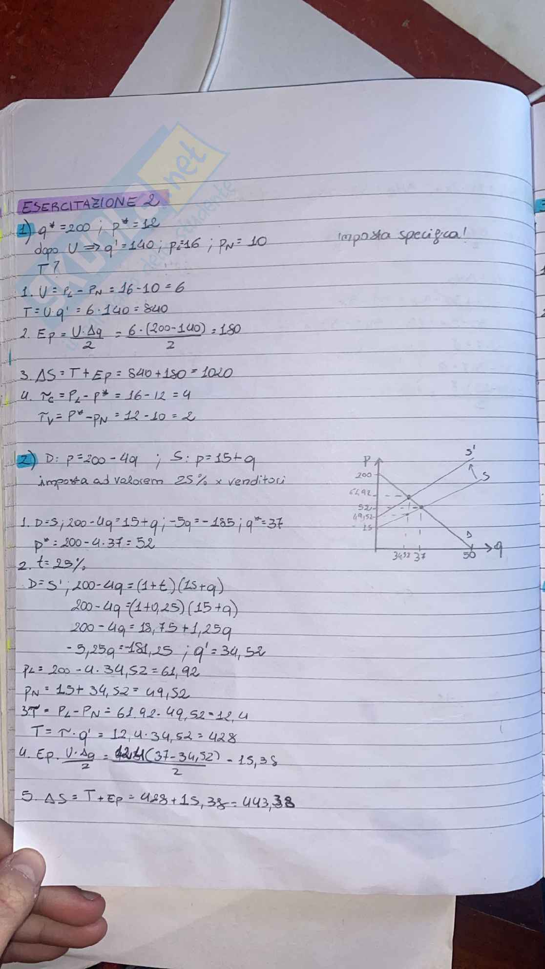 Esercizi Scienze delle finanze Pag. 11