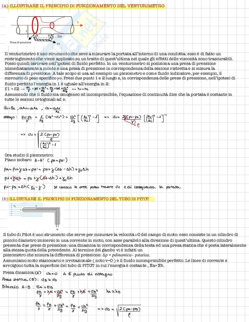 Domande aperte esame Idraulica Pag. 2