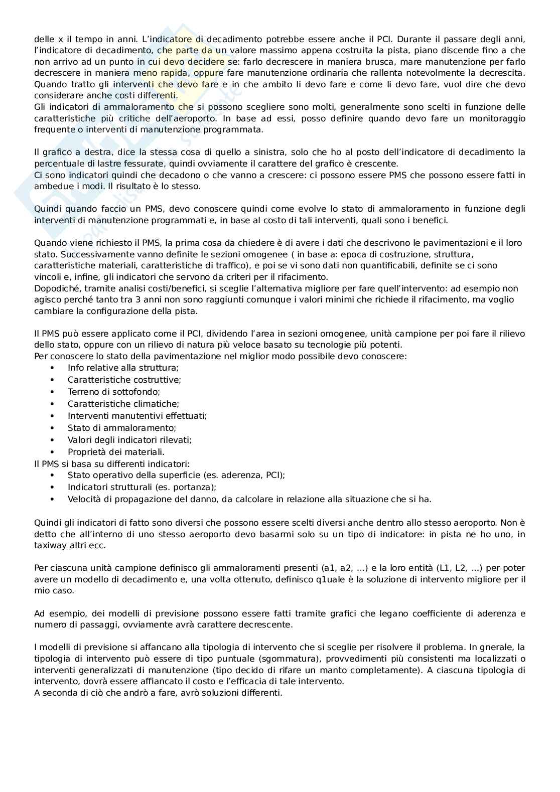 Pavimentazioni in ambito aeroportuale (PT2) Pag. 11