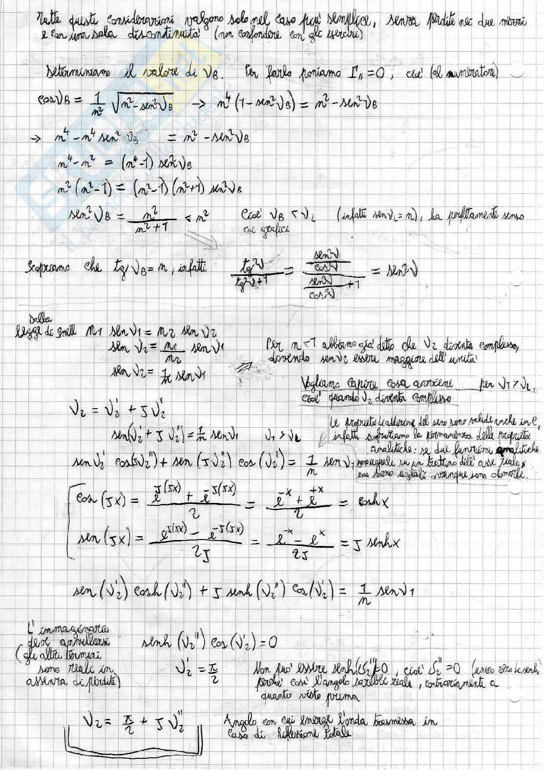 Parte 1 appunti Campi elettromagnetici capozzoli utili per la parte di teoria e dimostrazioni per l'orale Pag. 71