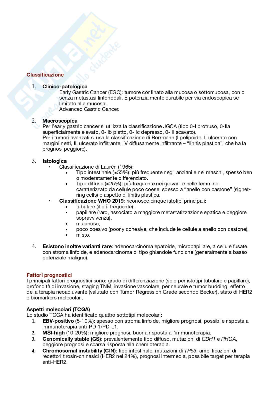 Metodologie di anatomia patologica e istopatologia Pag. 21