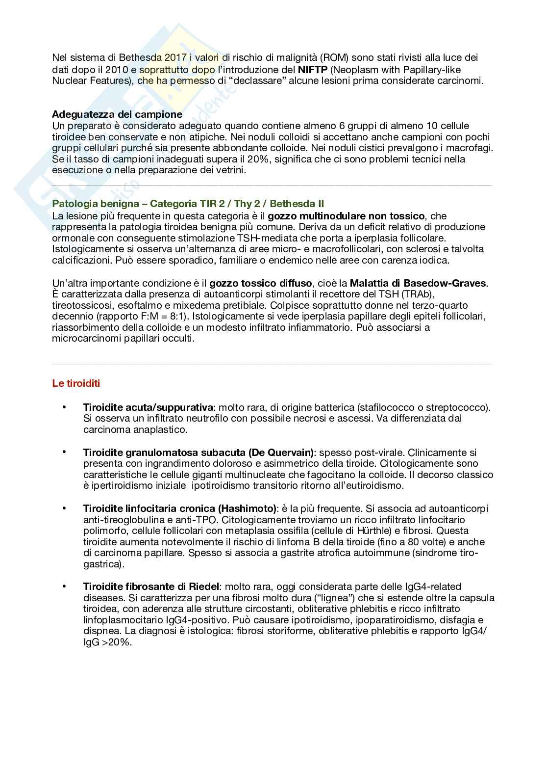 Metodologie di anatomia patologica e istopatologia Pag. 26