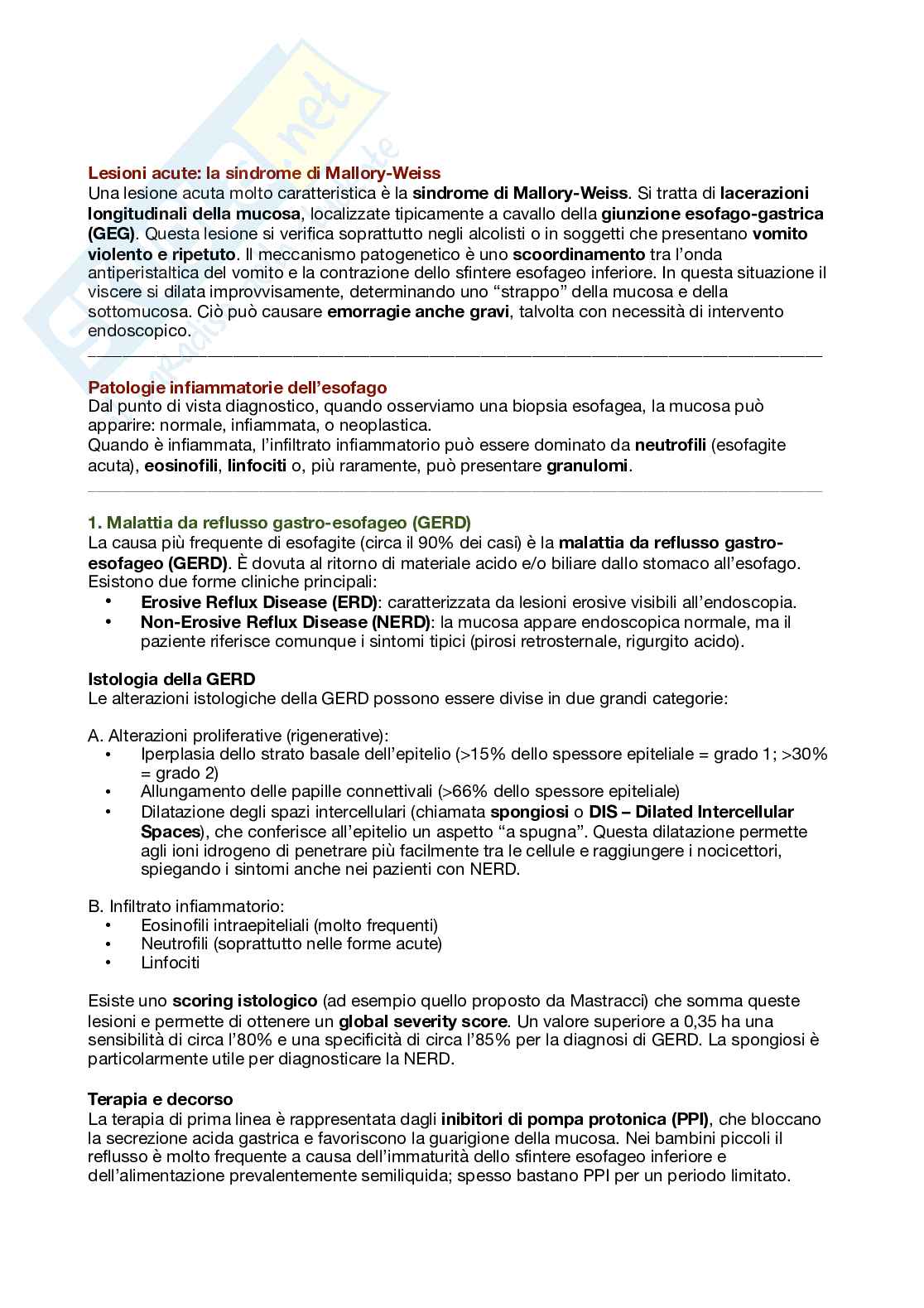Metodologie di anatomia patologica e istopatologia Pag. 6