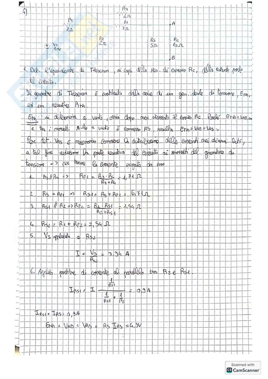 Raccolta esercizi completa Principi di ingegneria elettrica, 2025/2026 Pag. 6