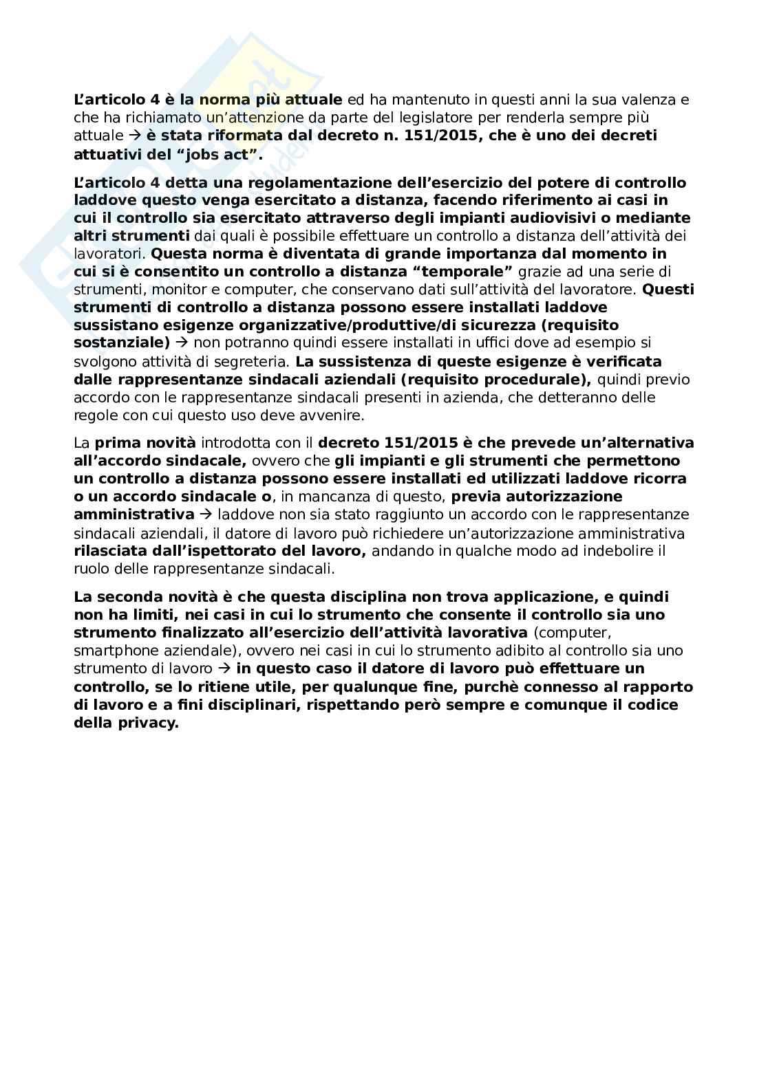 Appunti Diritto del Lavoro Pag. 26