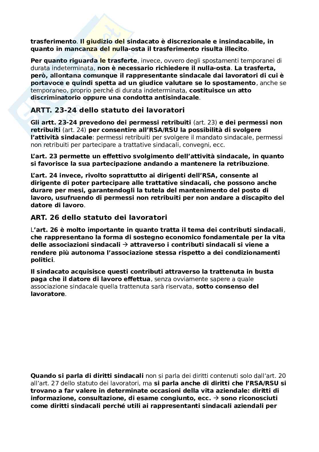 Appunti Diritto del Lavoro Pag. 91