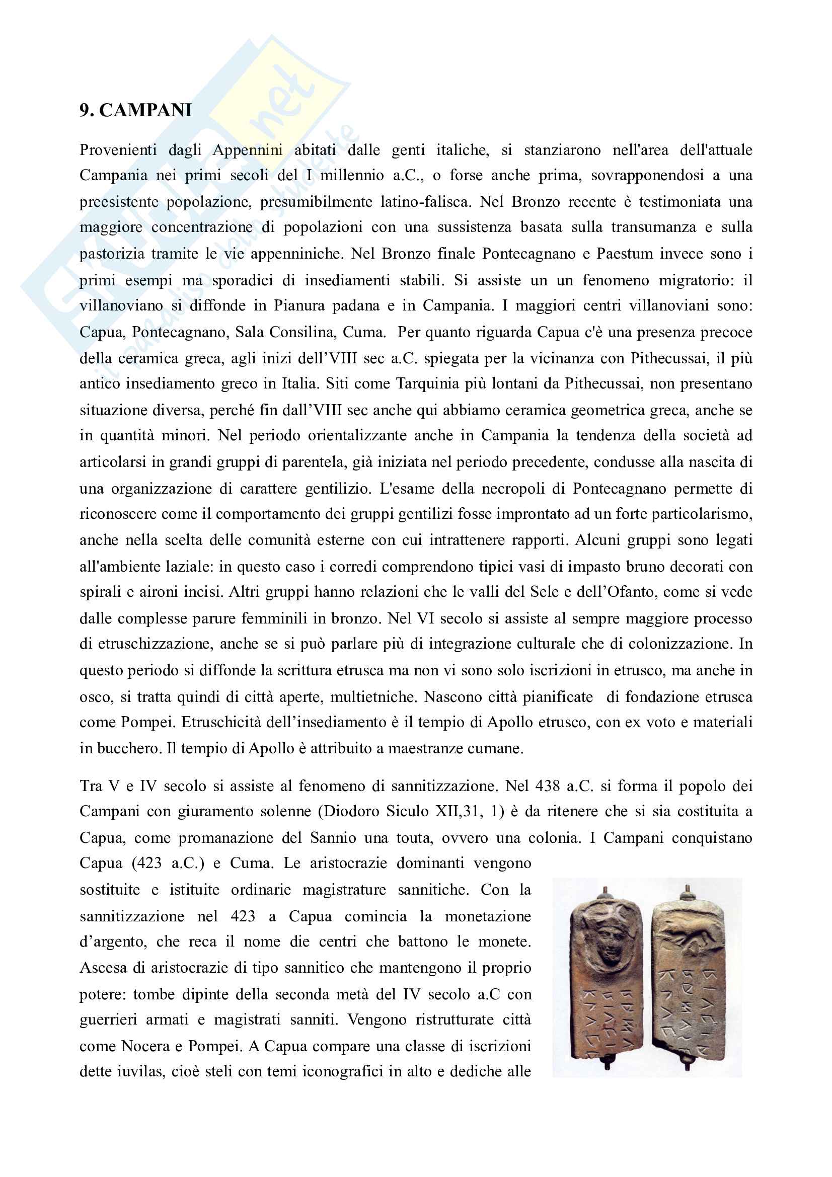 Riassunto materiale - Etruscologia e Antichità Italiche Pag. 36