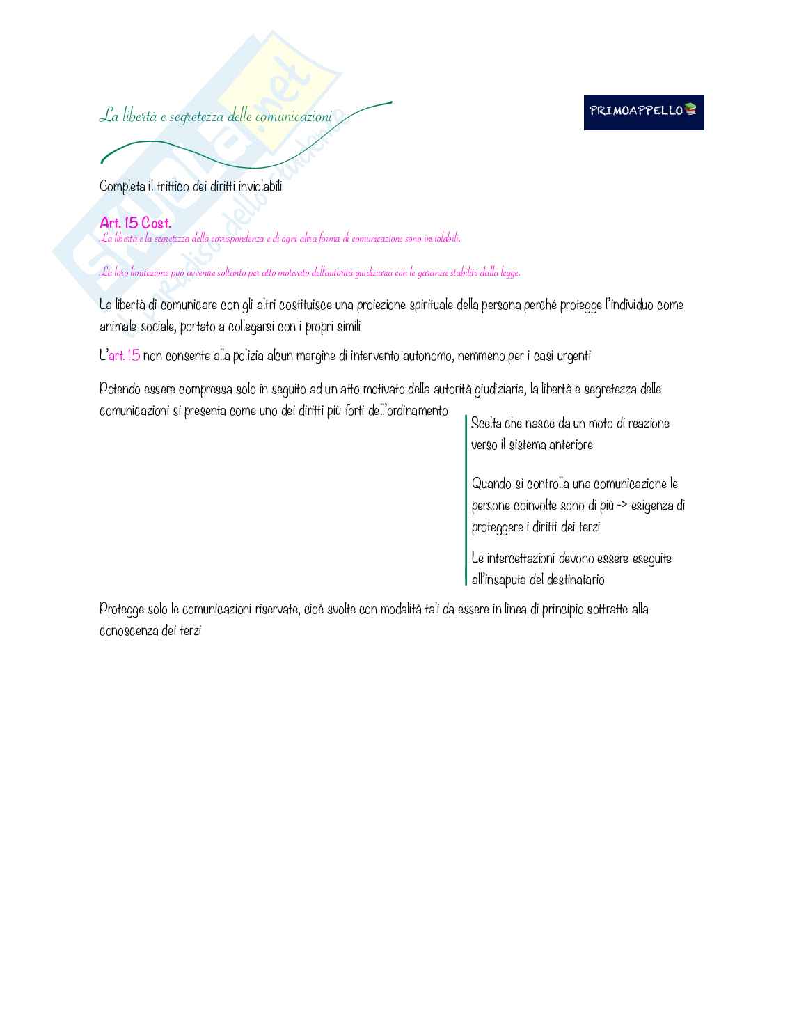 Procedura penale e principi Pag. 21