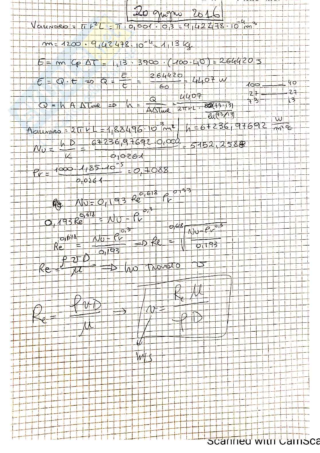 fisica tecnica esame svolti Pag. 46