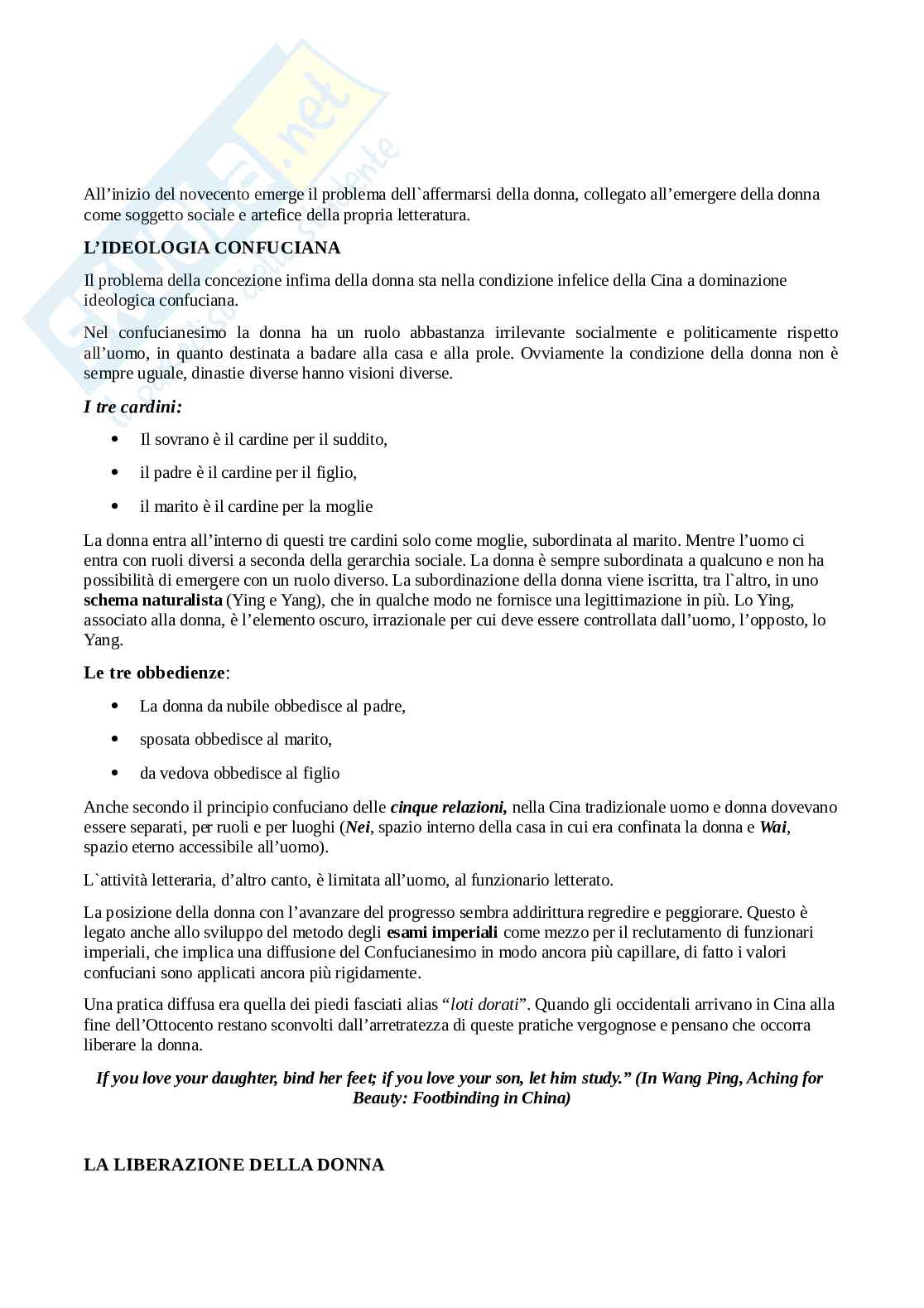 Appunti letteratura cinese II Pag. 46