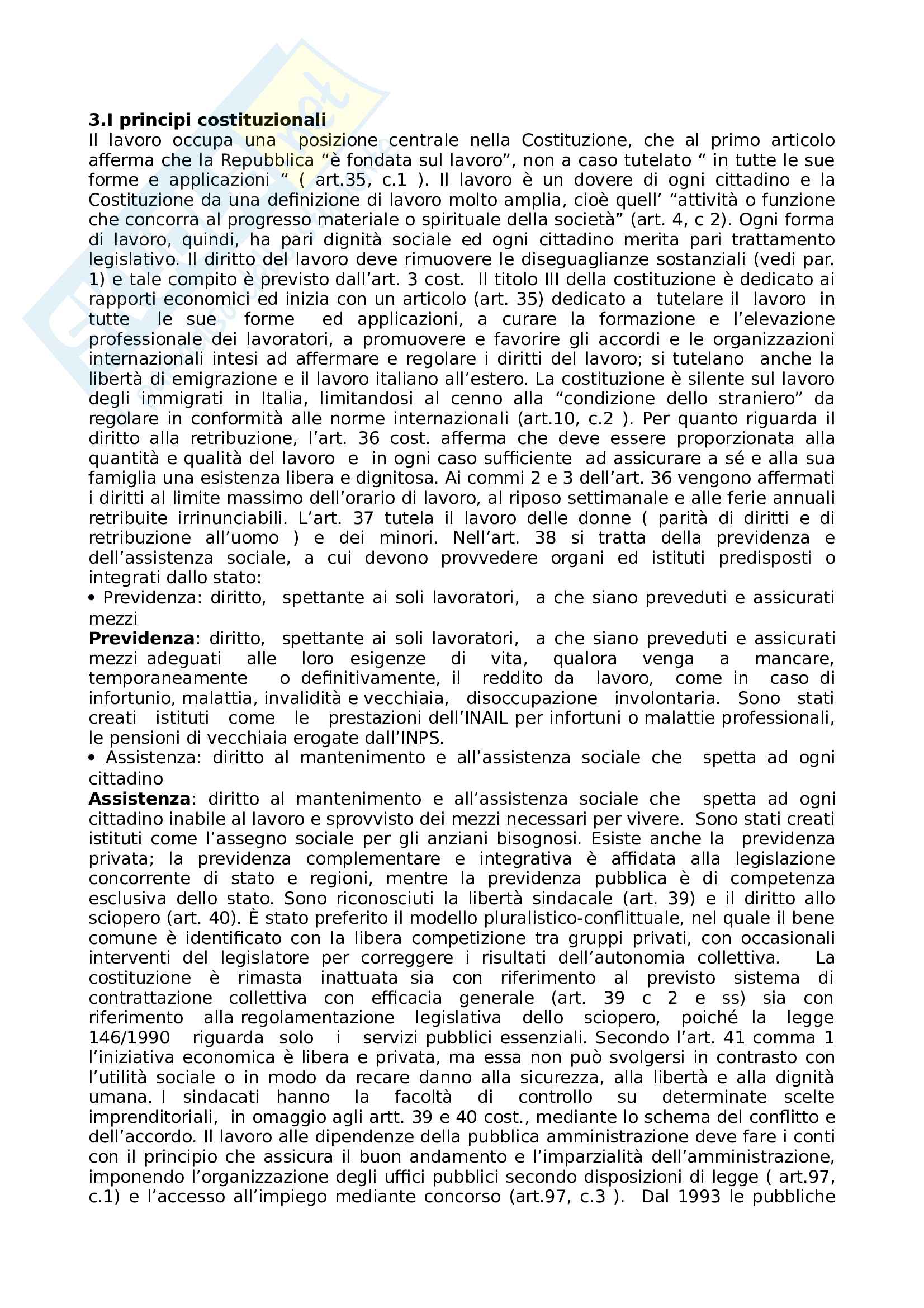 Appunti diritto del lavoro Pag. 2