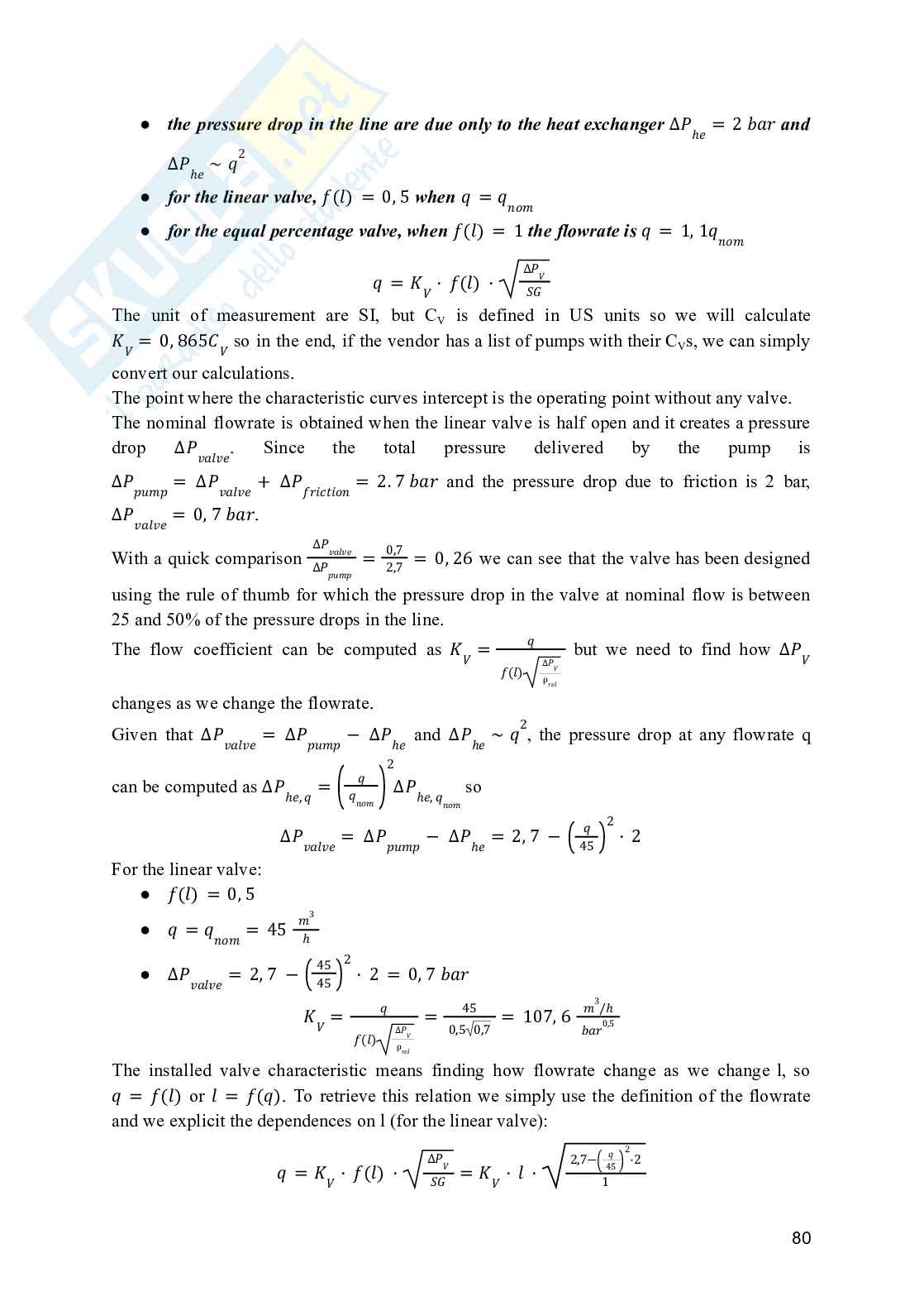 Process Dynamics and Control - Esercizi e domande svolte (Solved questions and exercises) Pag. 81