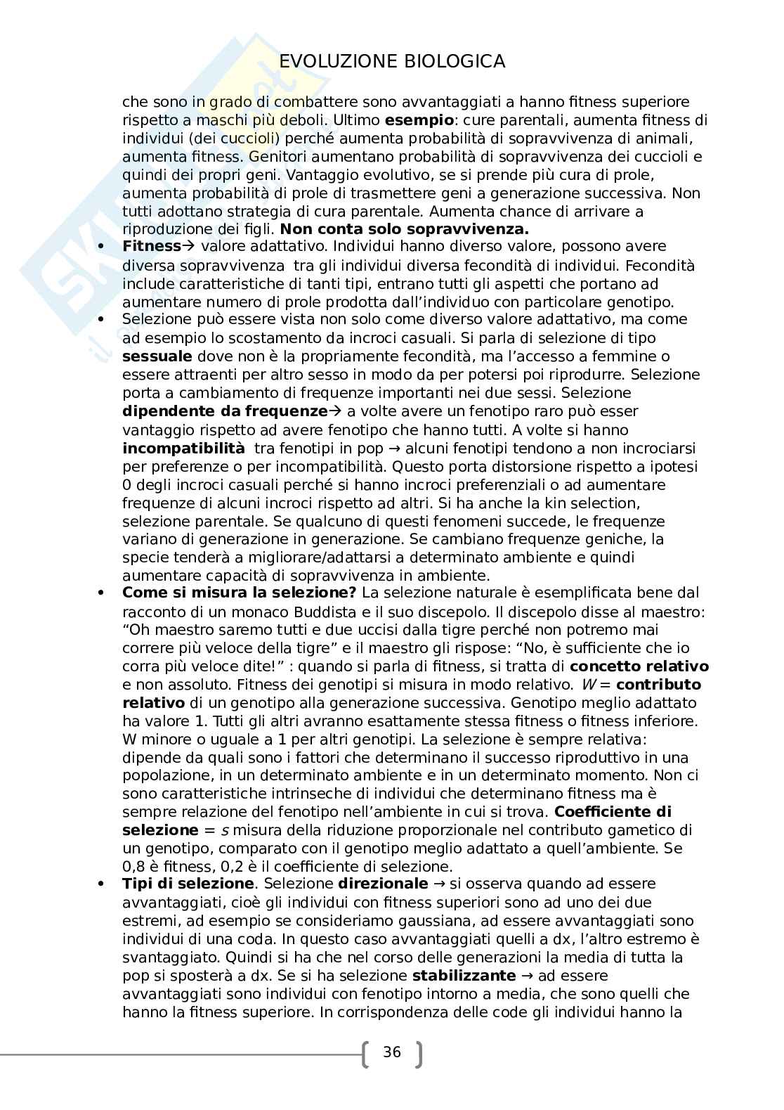 Evoluzione biologica Pag. 36