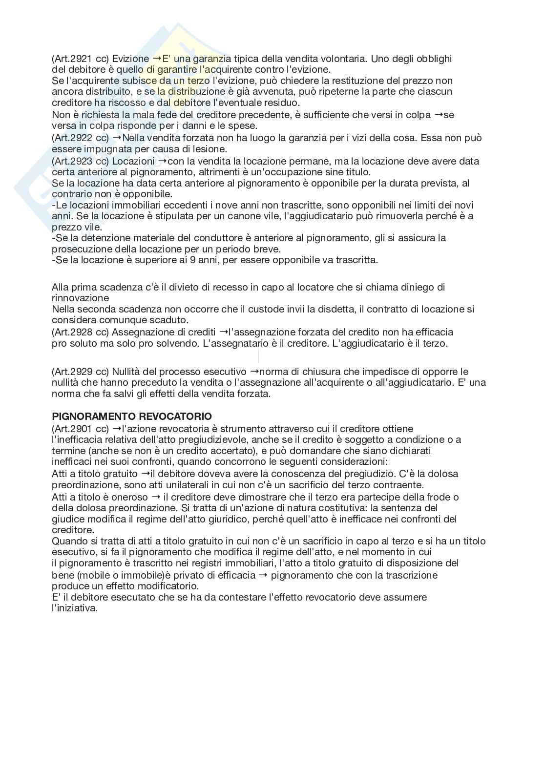 Appunti diritto dell'esecuzione civile Pag. 66