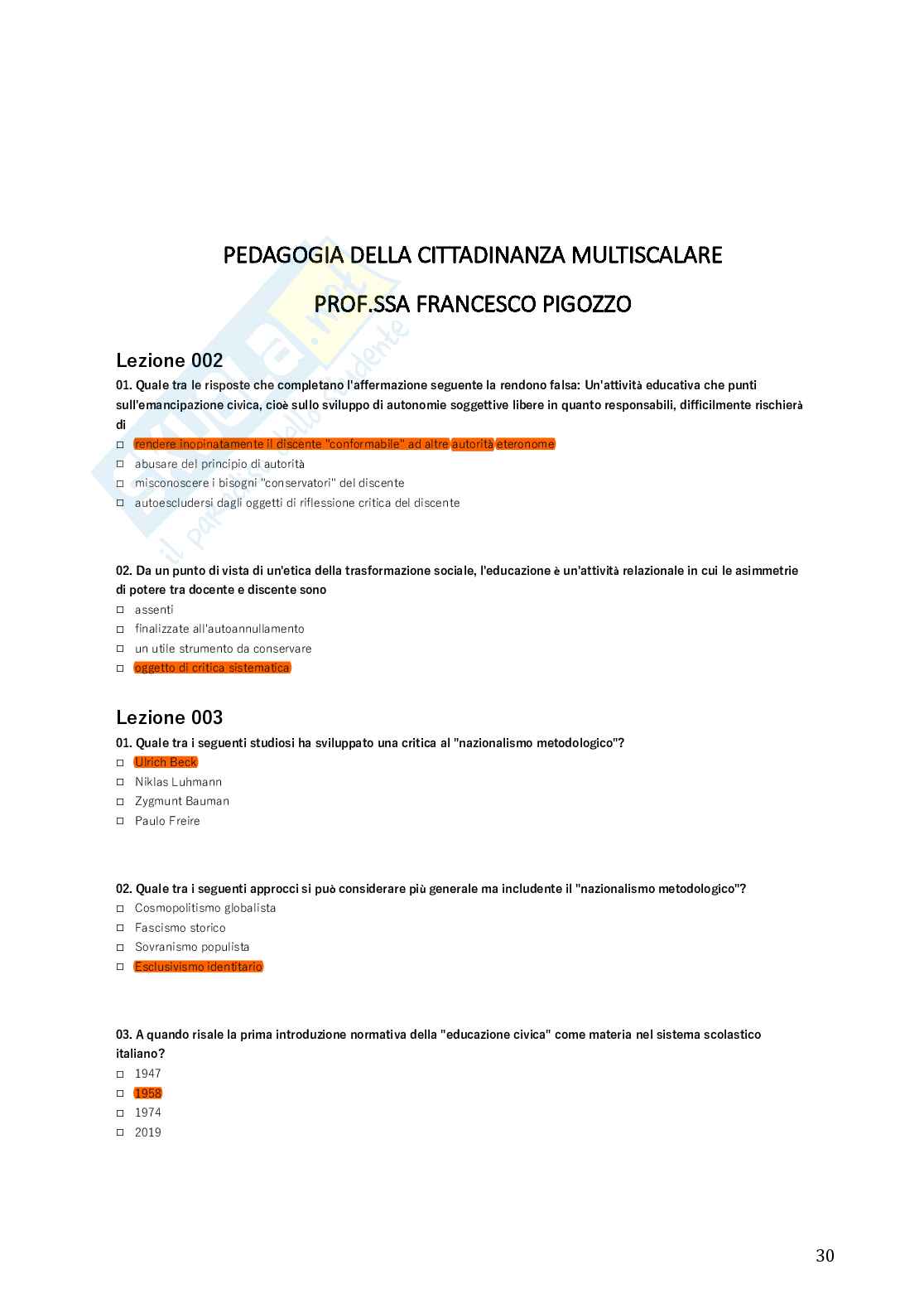Paniere Clil Inglese 2026 - Didattica dell'insegnamento con la metodologia clil Pag. 31