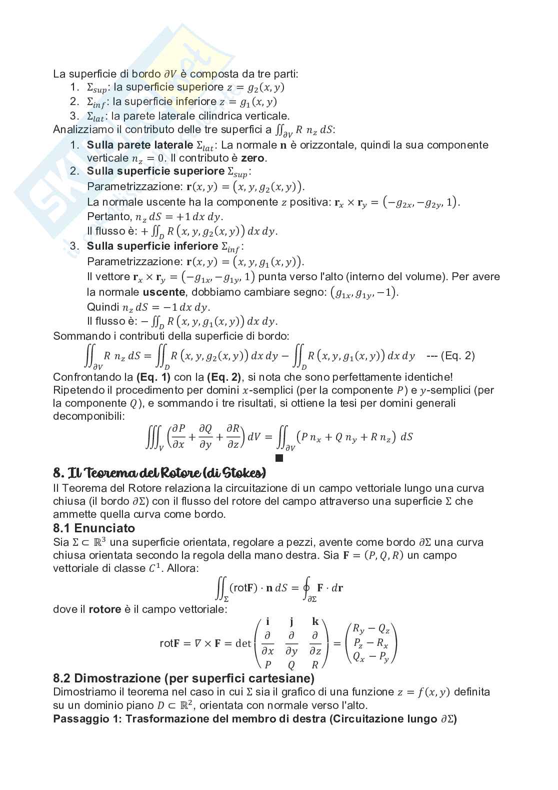 Argomenti teorici di Analisi matematica 2 Pag. 26