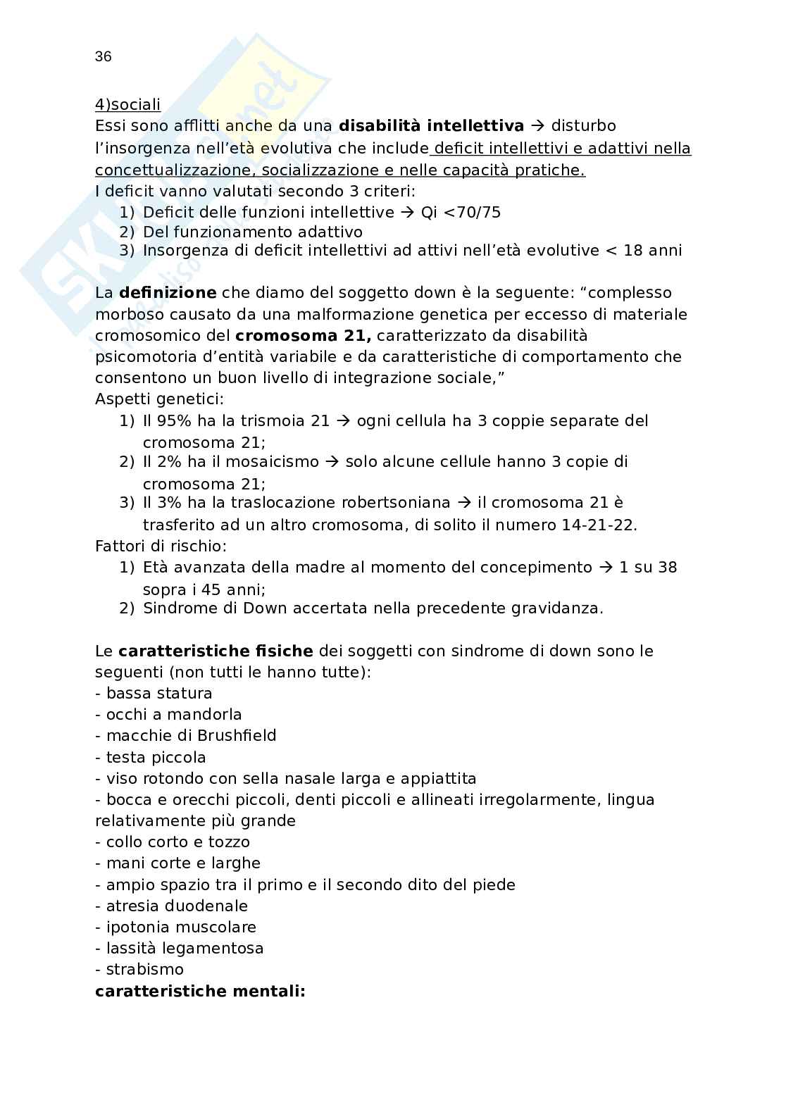 Appunti TTD dell'attività motoria adattata Pag. 36