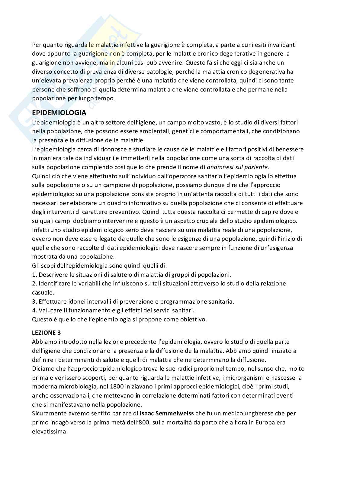 Igiene  Pag. 16