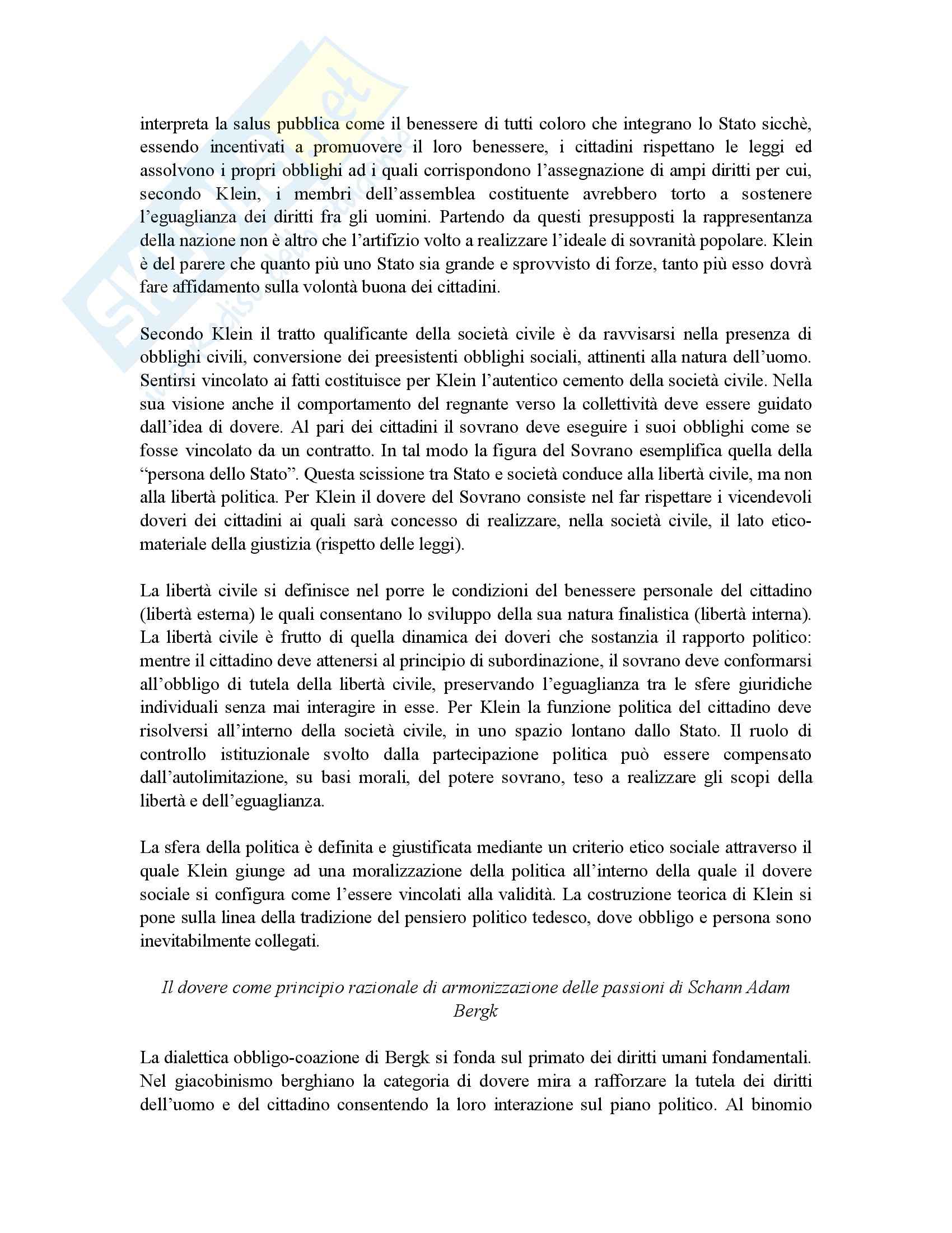 Pufendorf e autolimitazione razionale - Filosofia politica Pag. 2