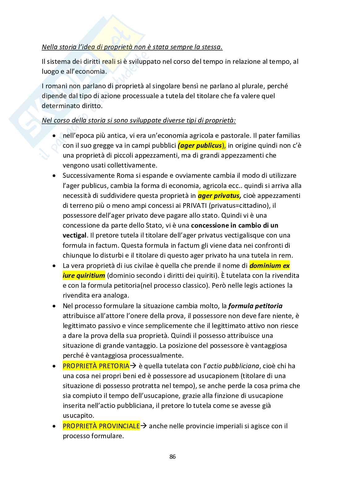 Istituzioni di diritto romano Pag. 86