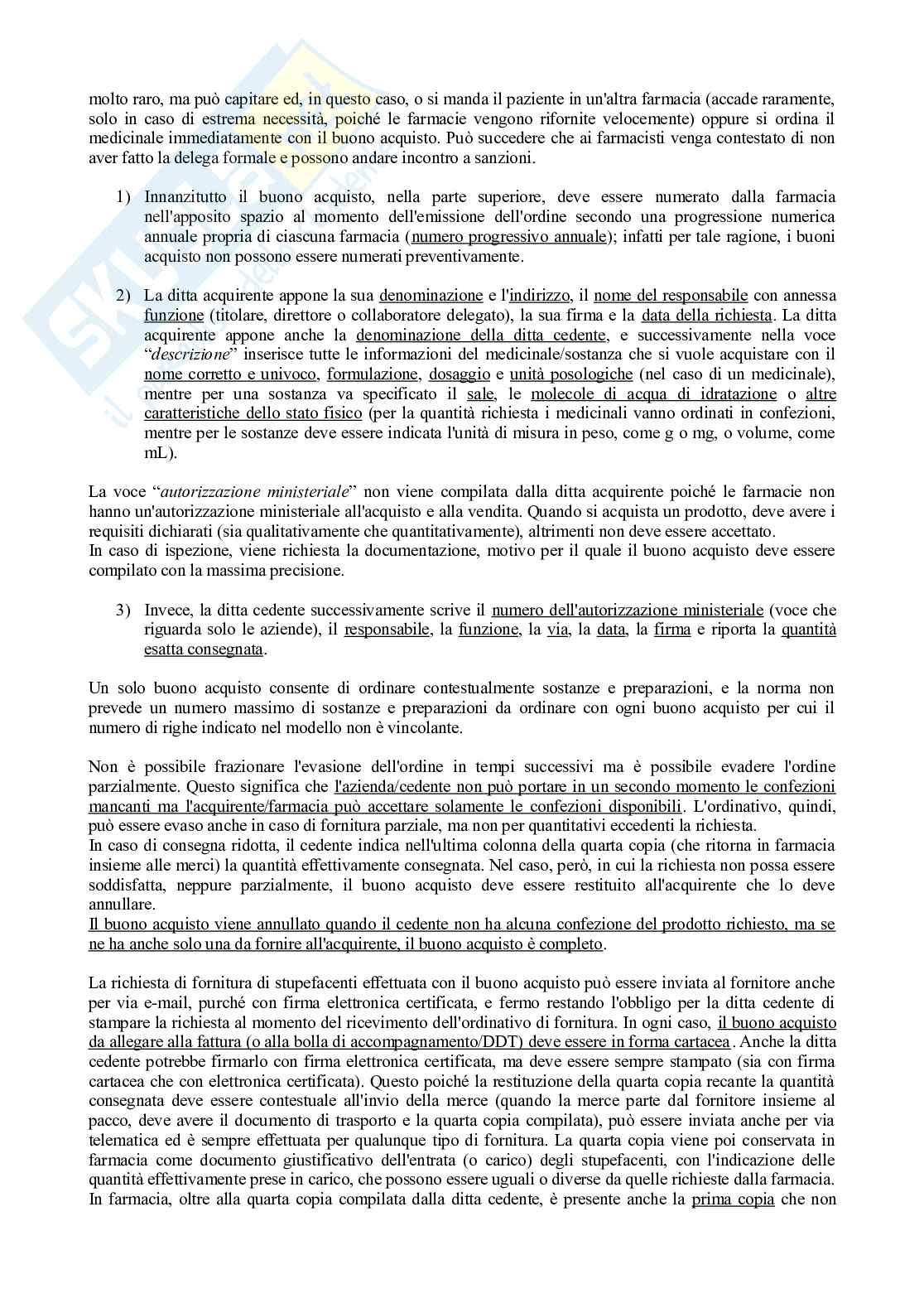 Normativa farmaceutica e deontologia  Pag. 26