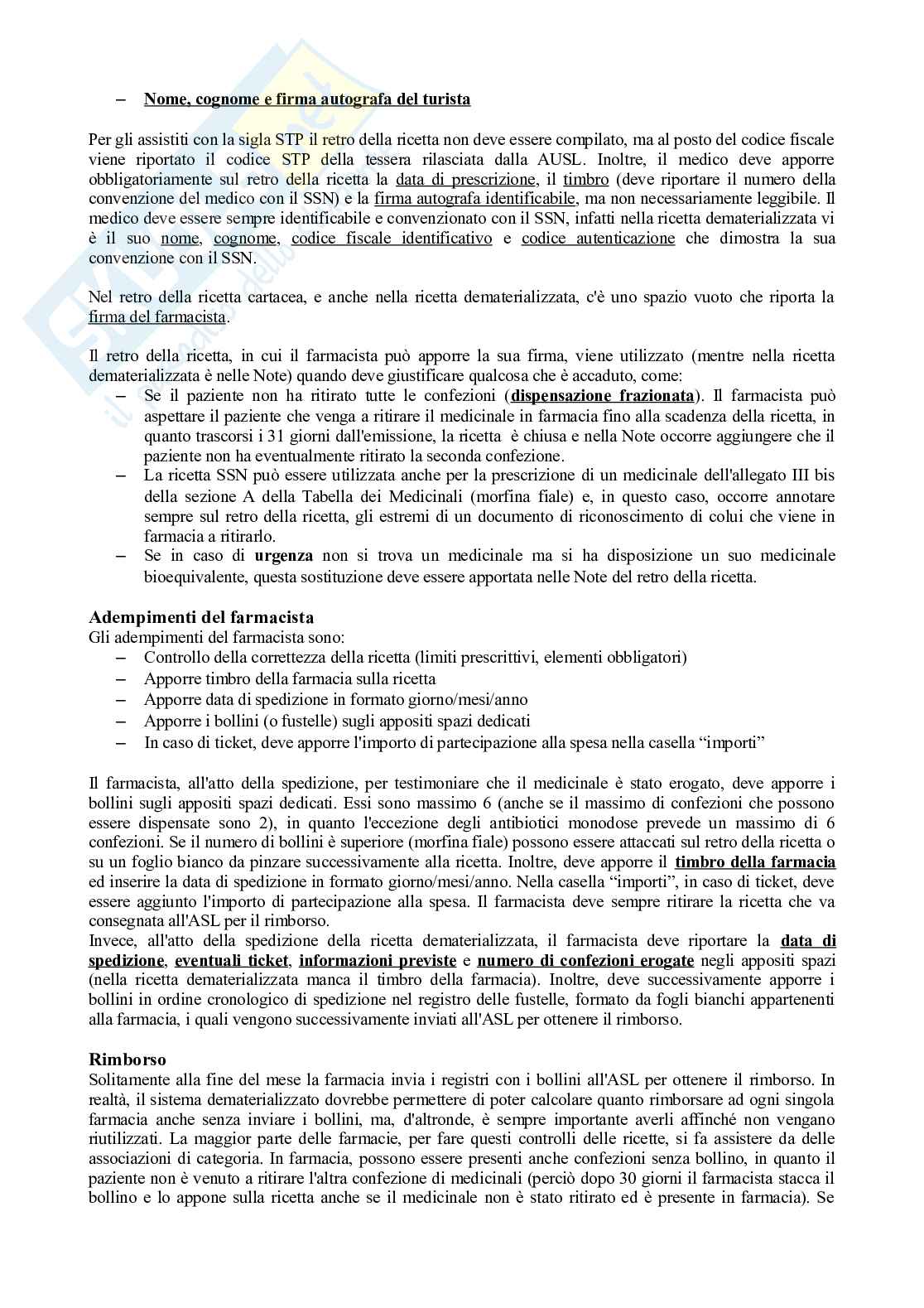 Normativa farmaceutica e deontologia  Pag. 86