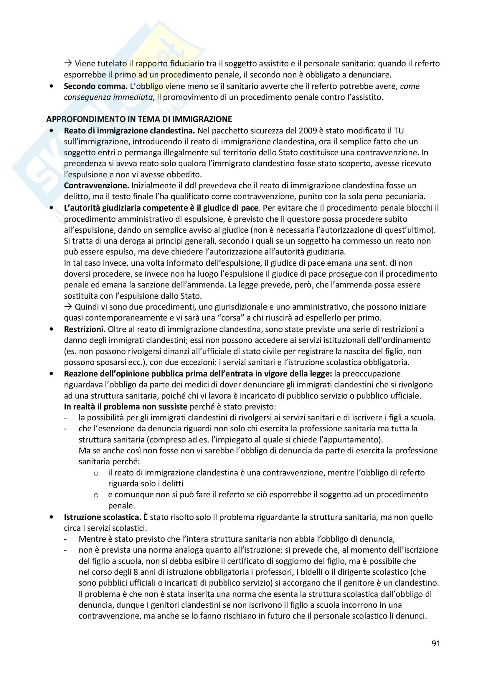 Riassunto esame Diritto penale, prof. Zanotti, libro consigliato Manuale di diritto penale Parte speciale, Fiandaca, Musco Pag. 91