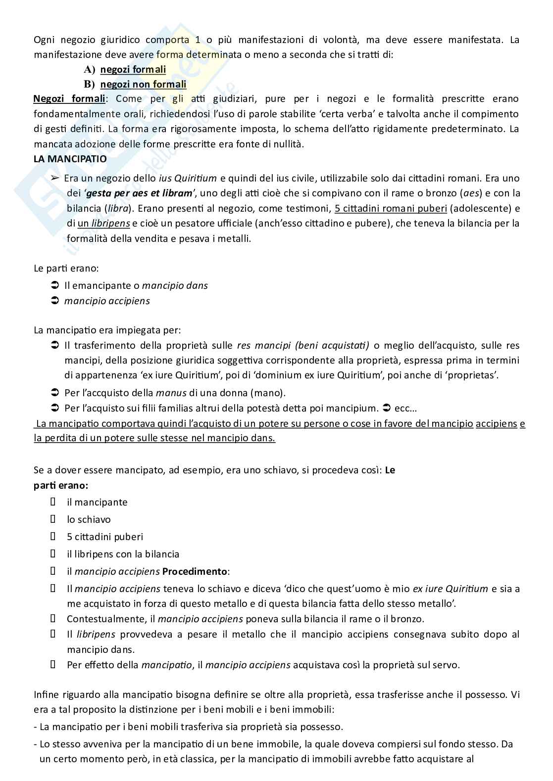 Istituzioni di diritto romano Pag. 21