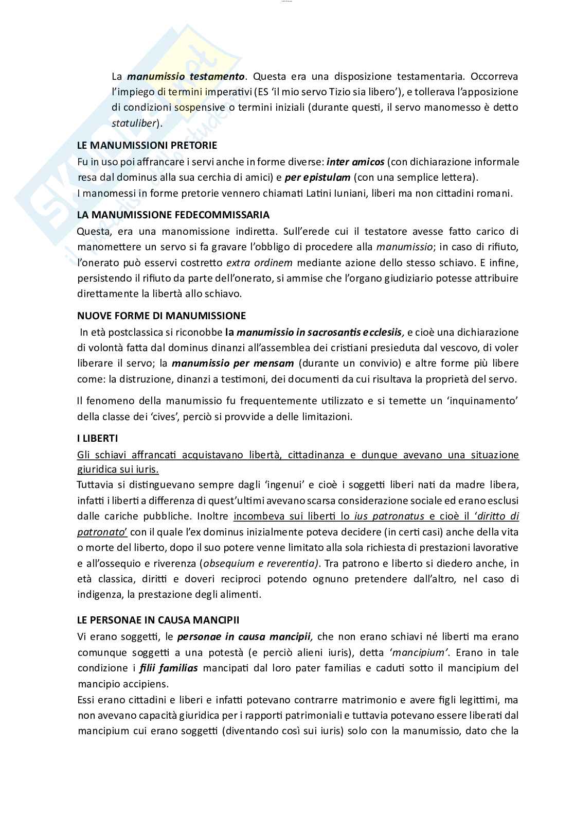 Istituzioni di diritto romano Pag. 36