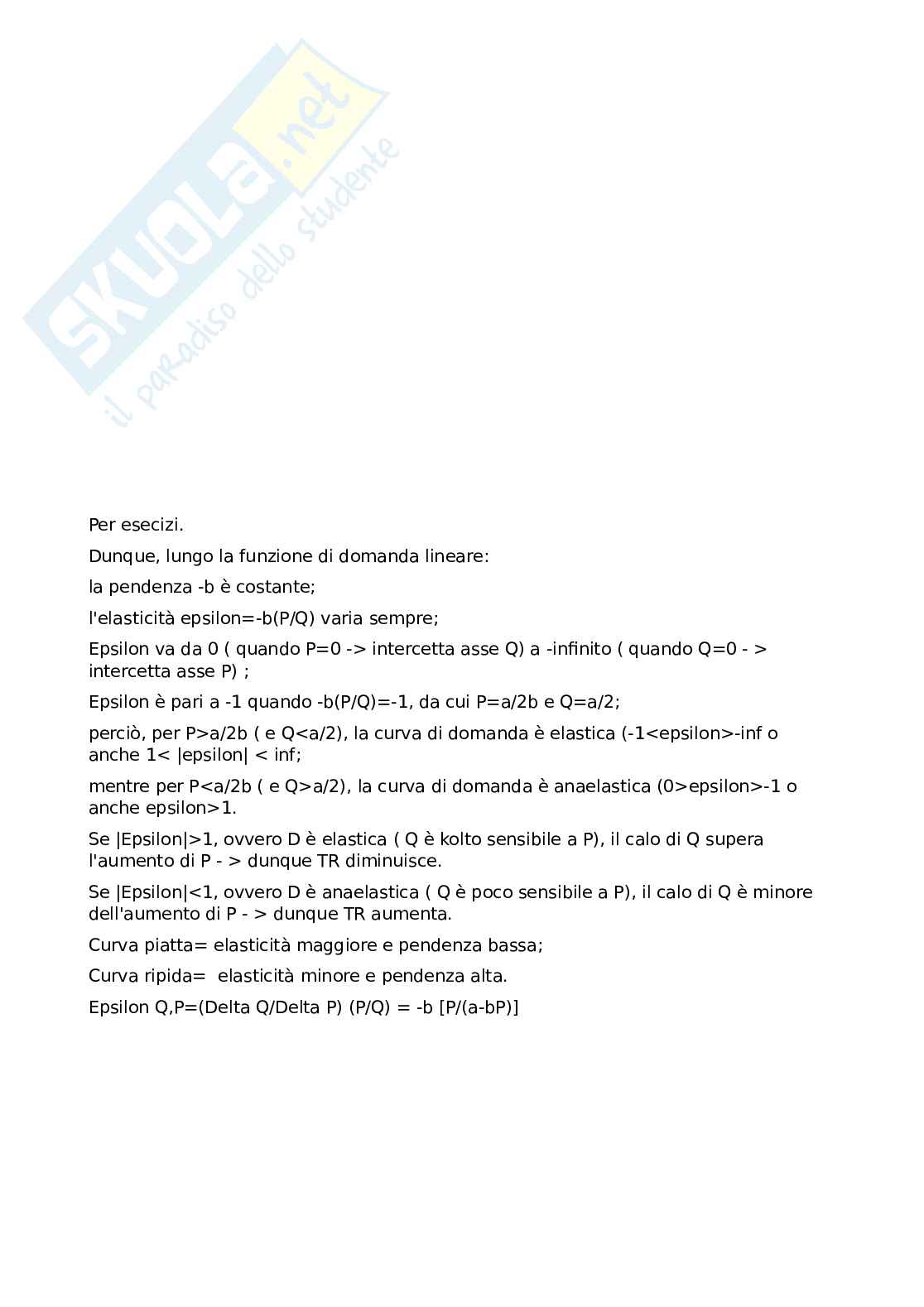 Riassunto esame Microeconomia, Prof. Lamberti Armando, libro consigliato Microeconomia, David A. Besanko, Ronald R. Braeutigam   Pag. 11