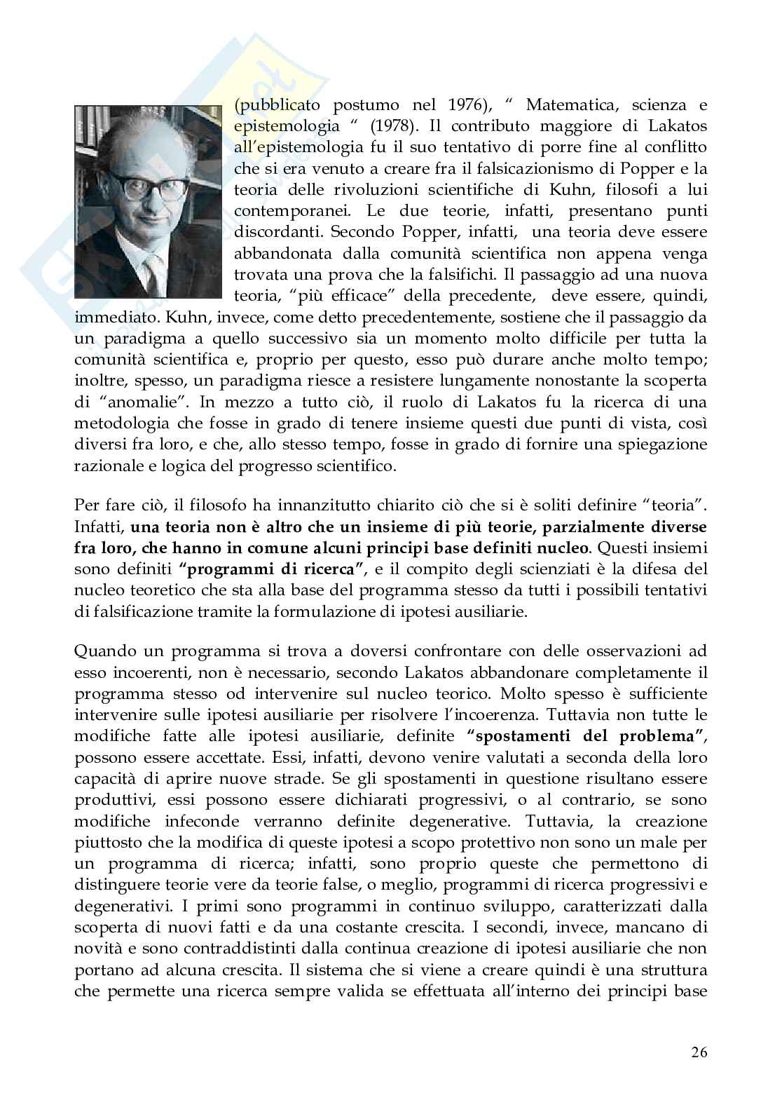 la scienza e gli ostacoli di ieri e di oggi Pag. 26