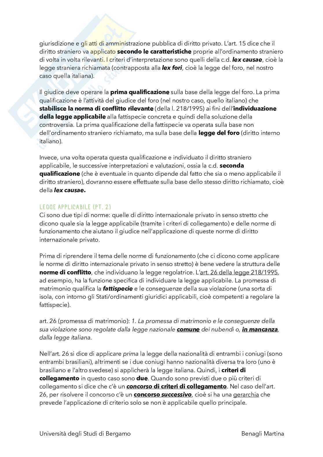 Appunti Diritto internazionale privato Pag. 26