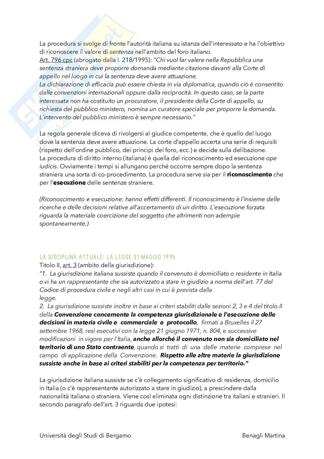 Appunti Diritto internazionale privato Pag. 6