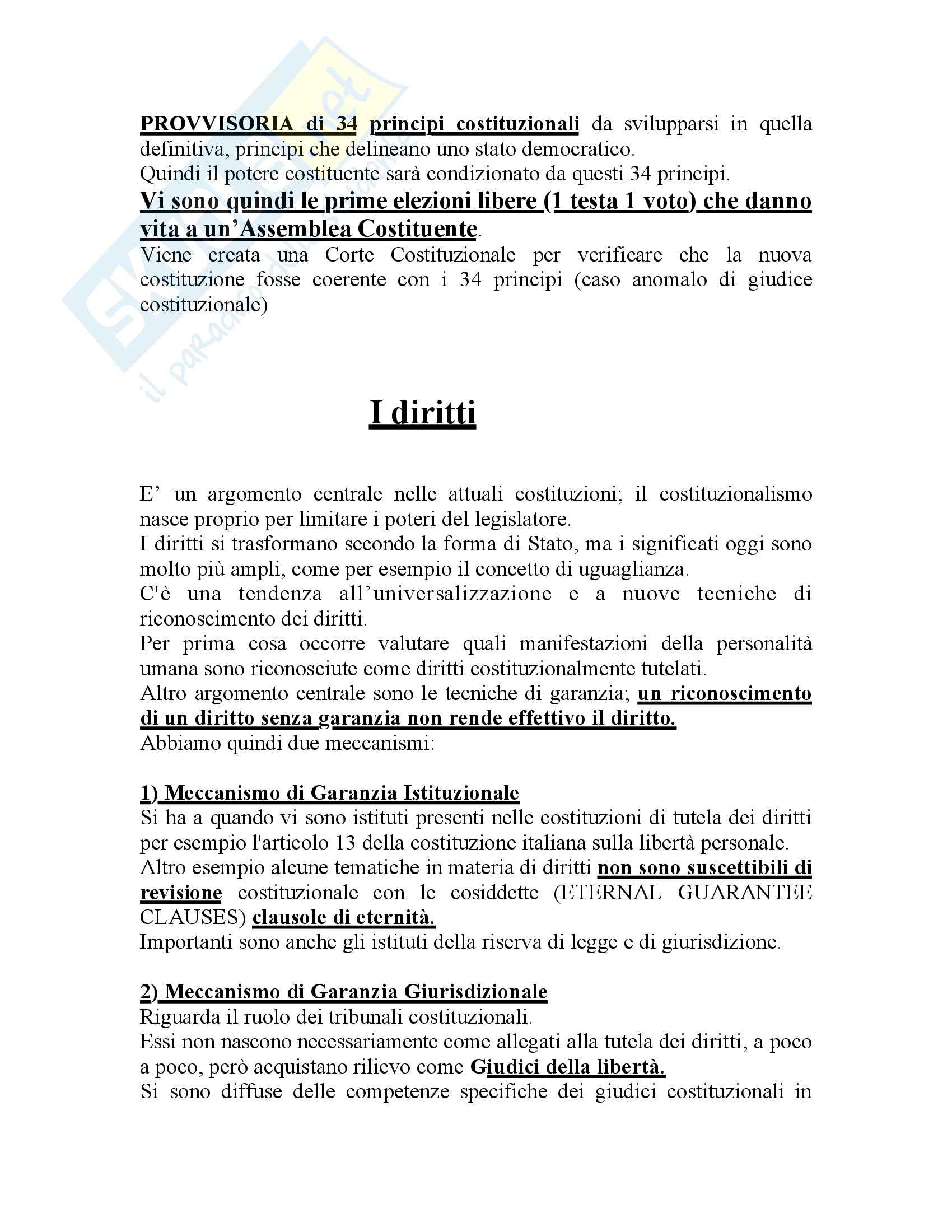 Diritto costituzionale comparato Pag. 16