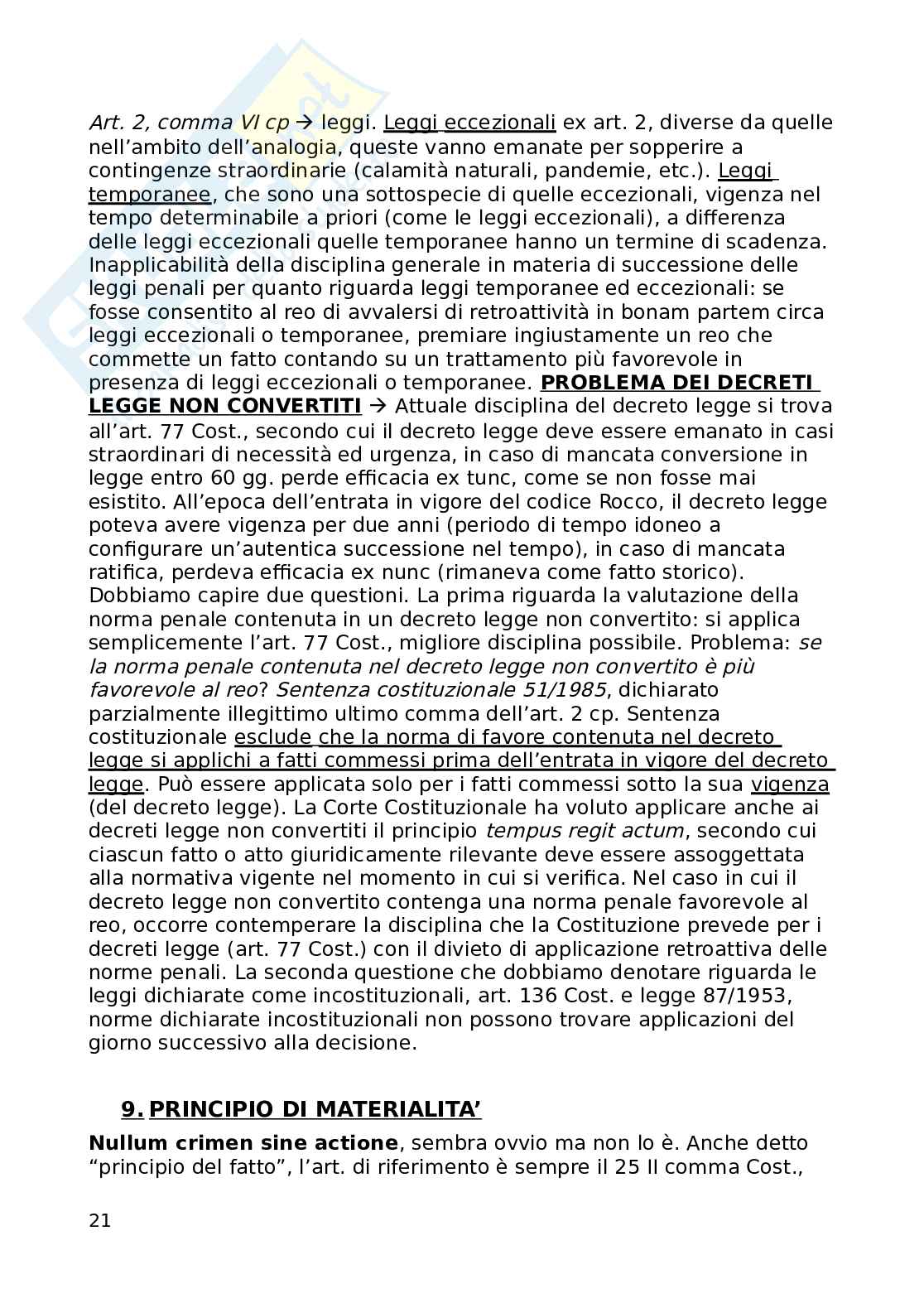 Diritto penale I Pag. 21