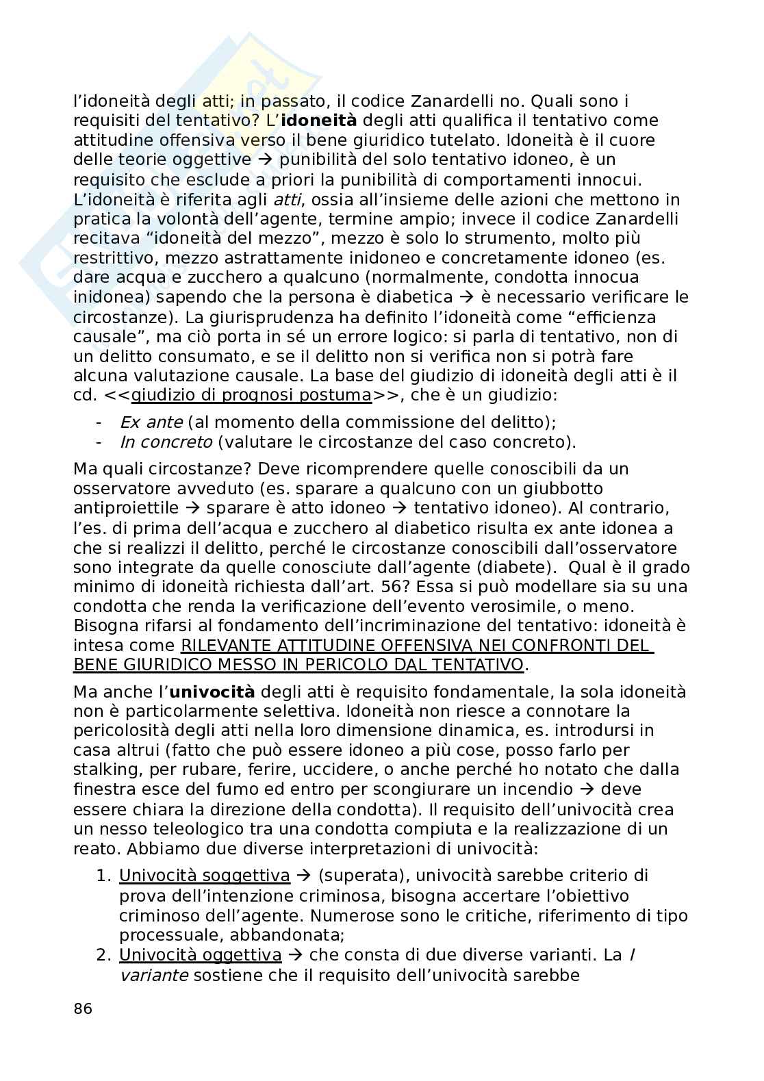 Diritto penale I Pag. 86