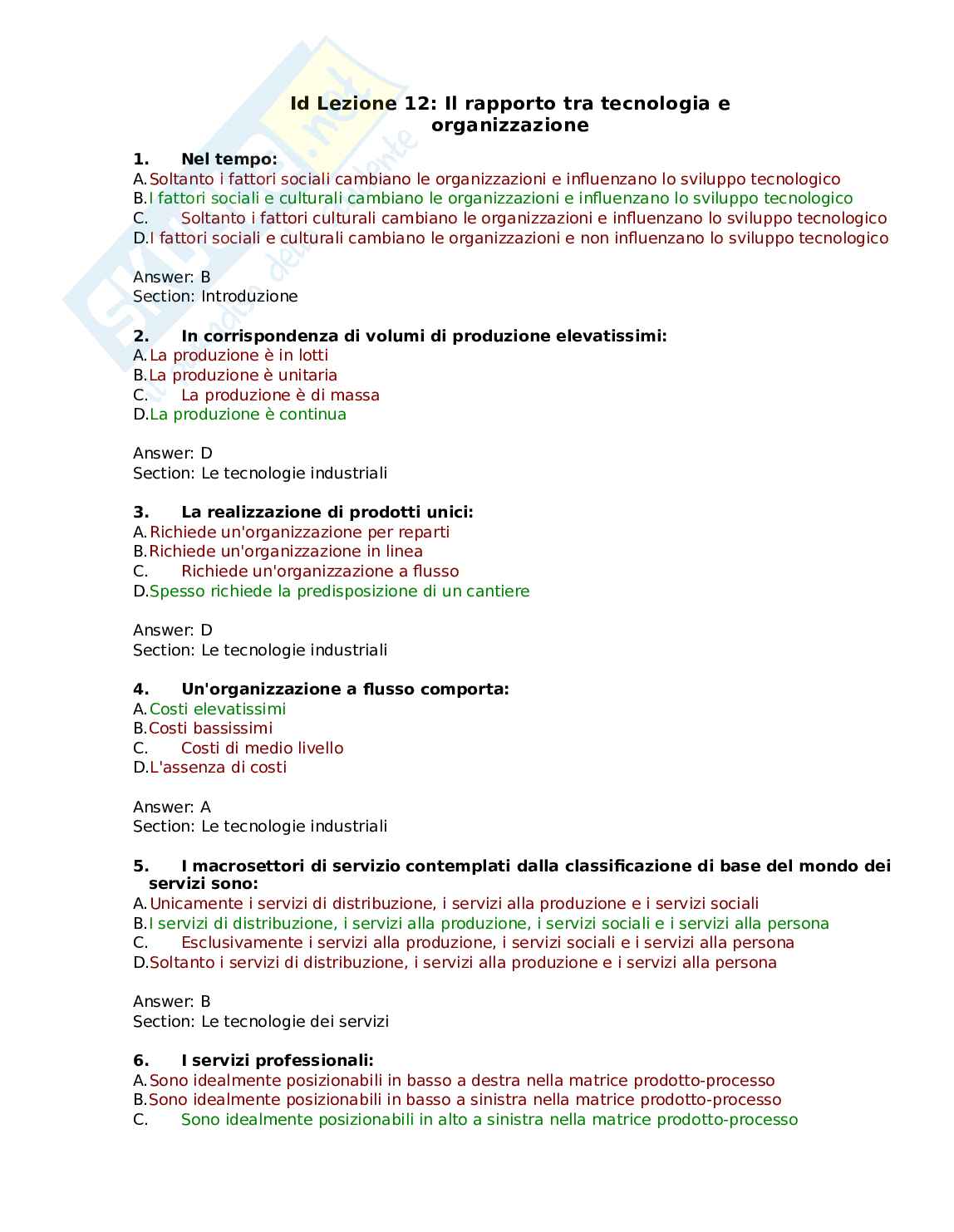Strategia, organizzazione e marketing  Pag. 31