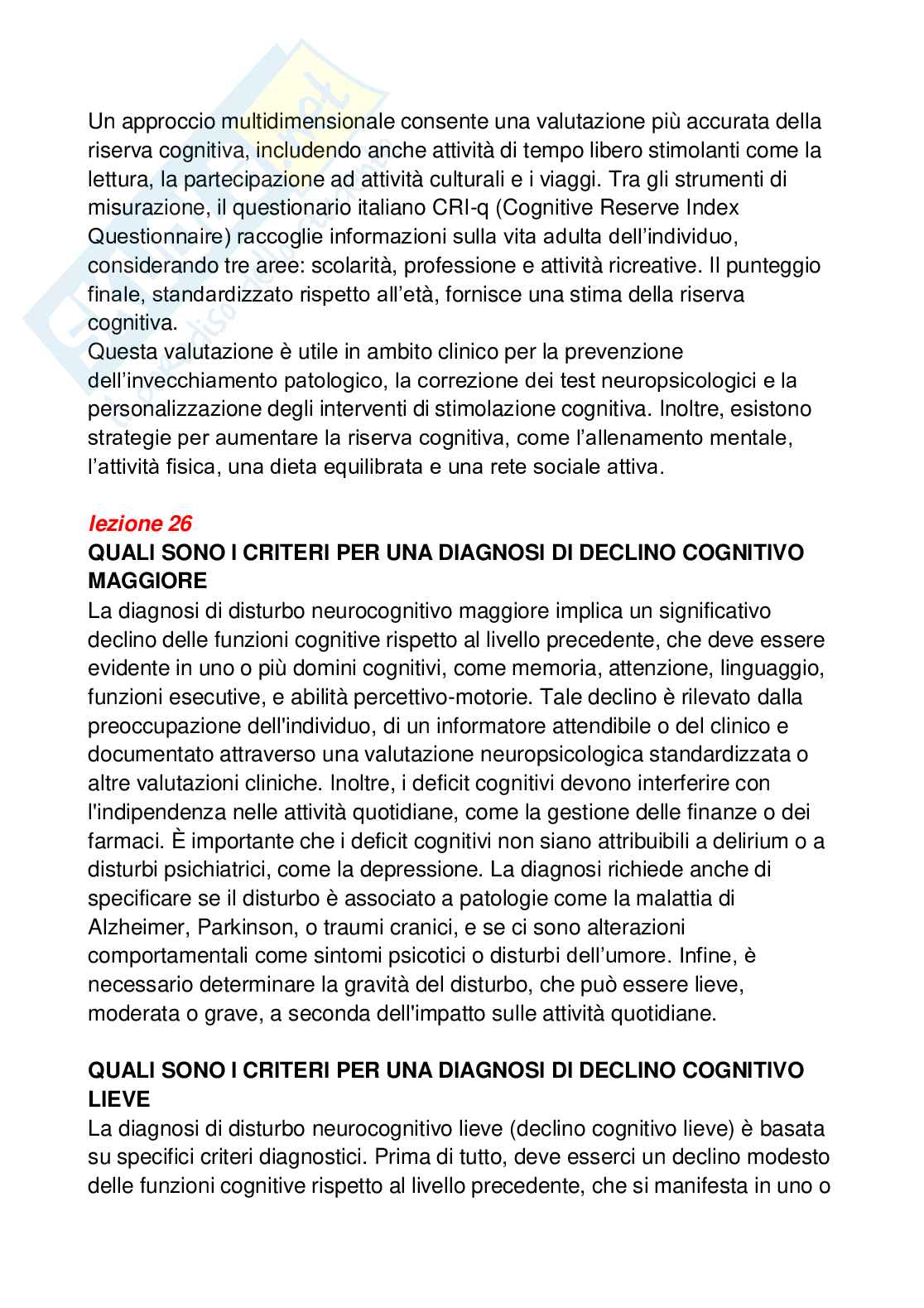 Neuropsicologia Pag. 21