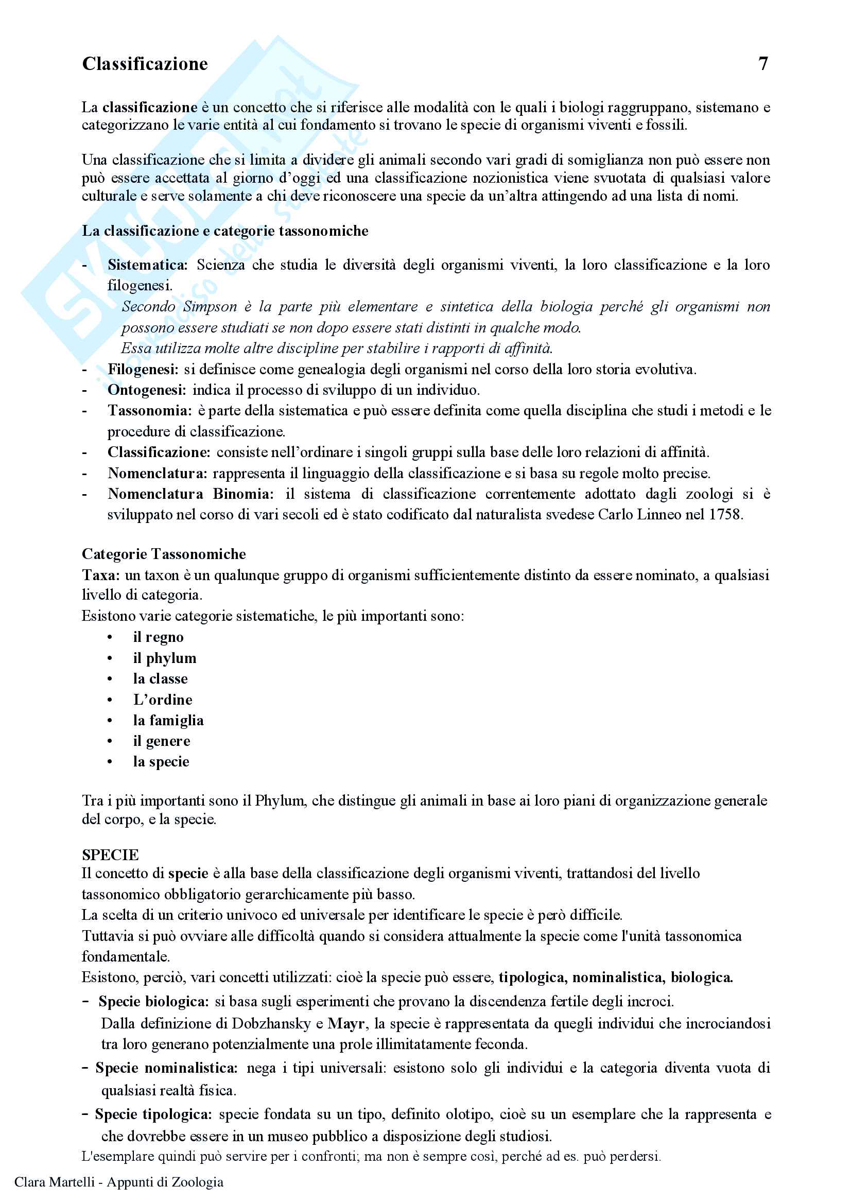 Appunti di Zoologia (prof. Turillazzi, prof.Baracchi, prof.ssa Scapini) Pag. 16
