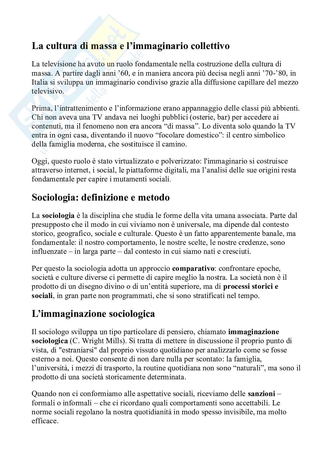 Appunti prova parziale sociologia dello sport e della salute  Pag. 6