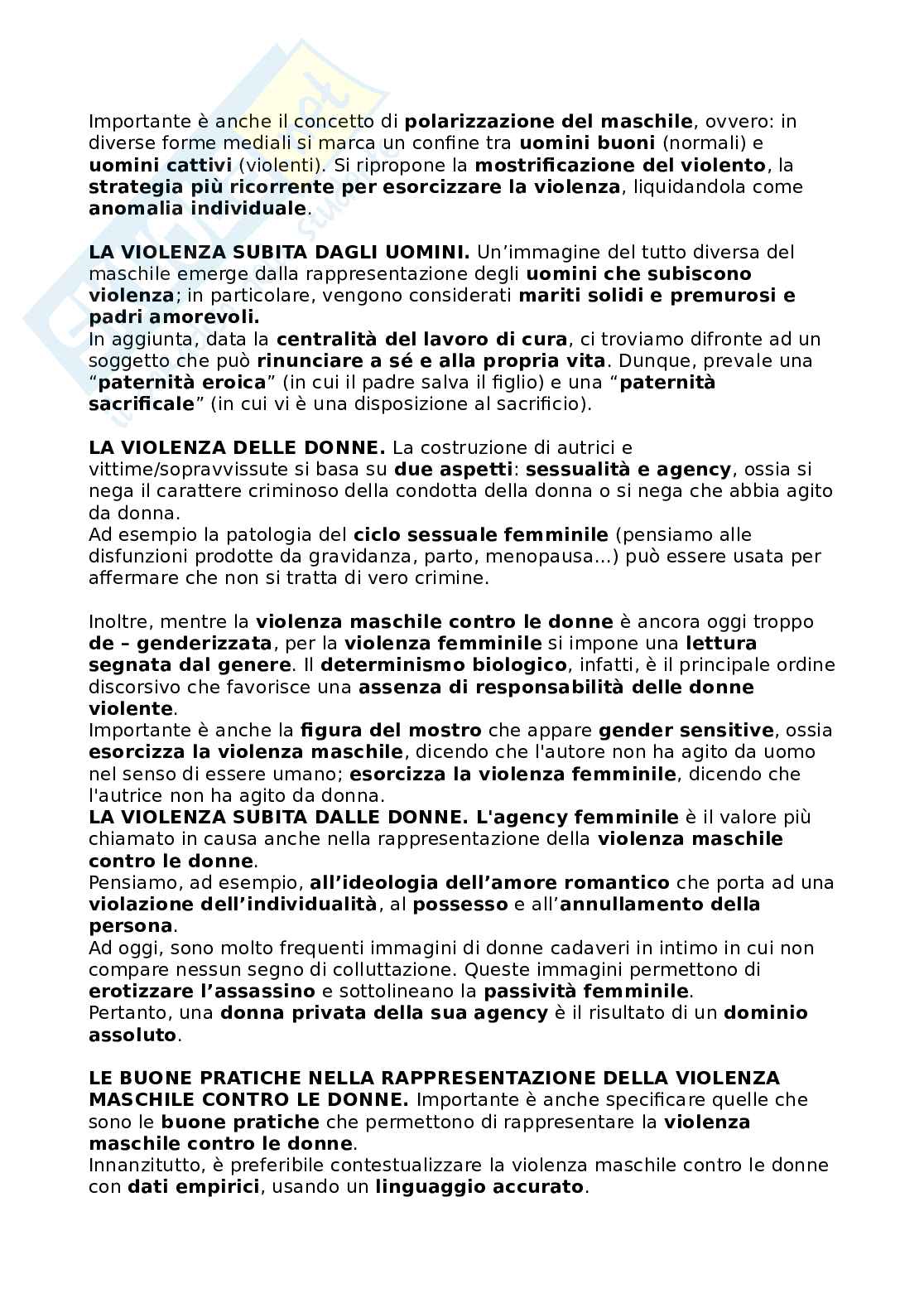 Esame di Sociologia della famiglia e politiche sociali  Pag. 36